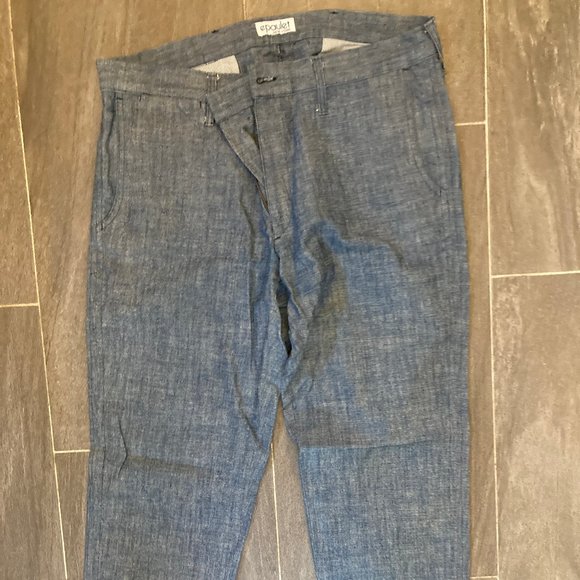 Epaulet size 34 heather blue trousers - Picture 1 of 1